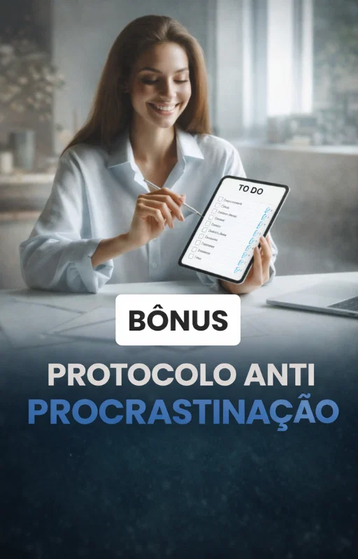 Capa do módulo Antiprocrastinação